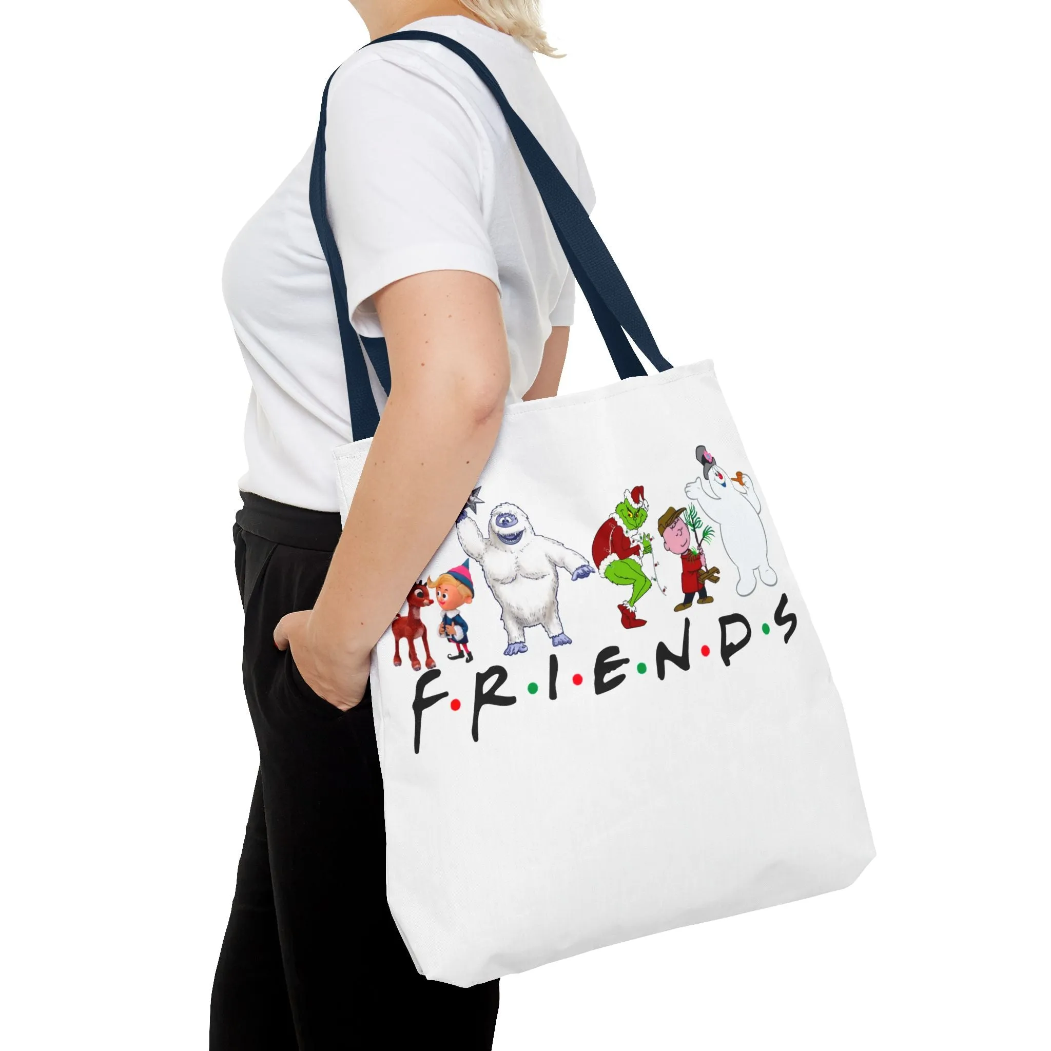 Friends-Themed Tote Bag | Fun & Festive Character Design