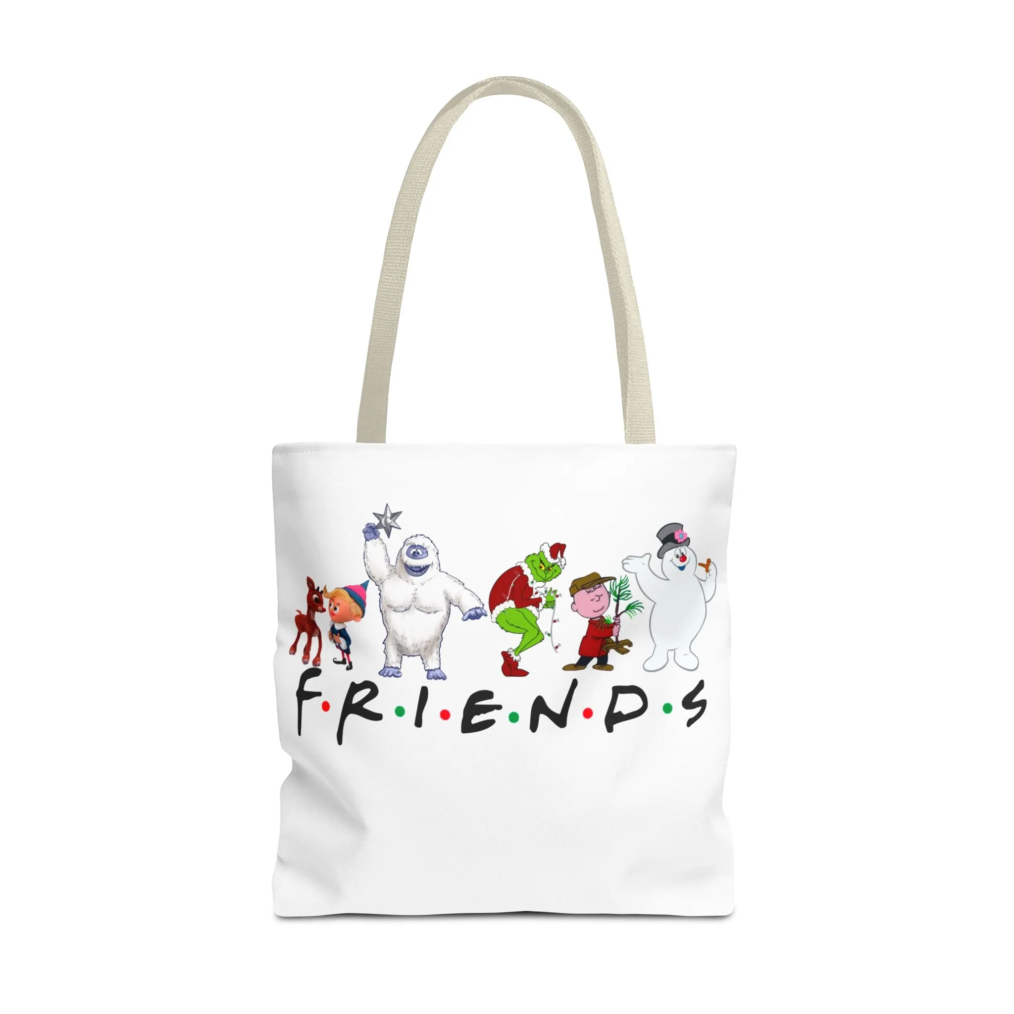 Friends-Themed Tote Bag | Fun & Festive Character Design