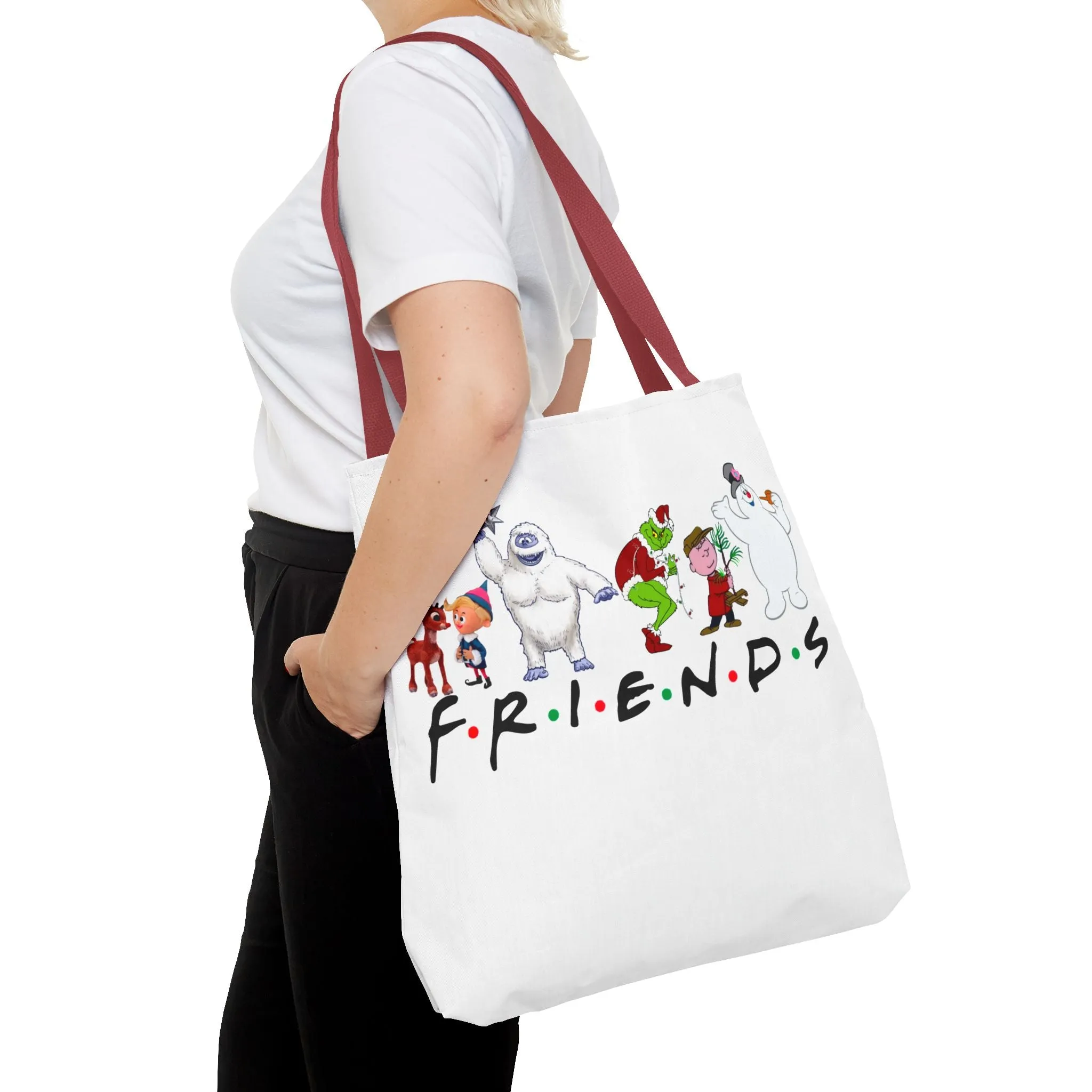 Friends-Themed Tote Bag | Fun & Festive Character Design