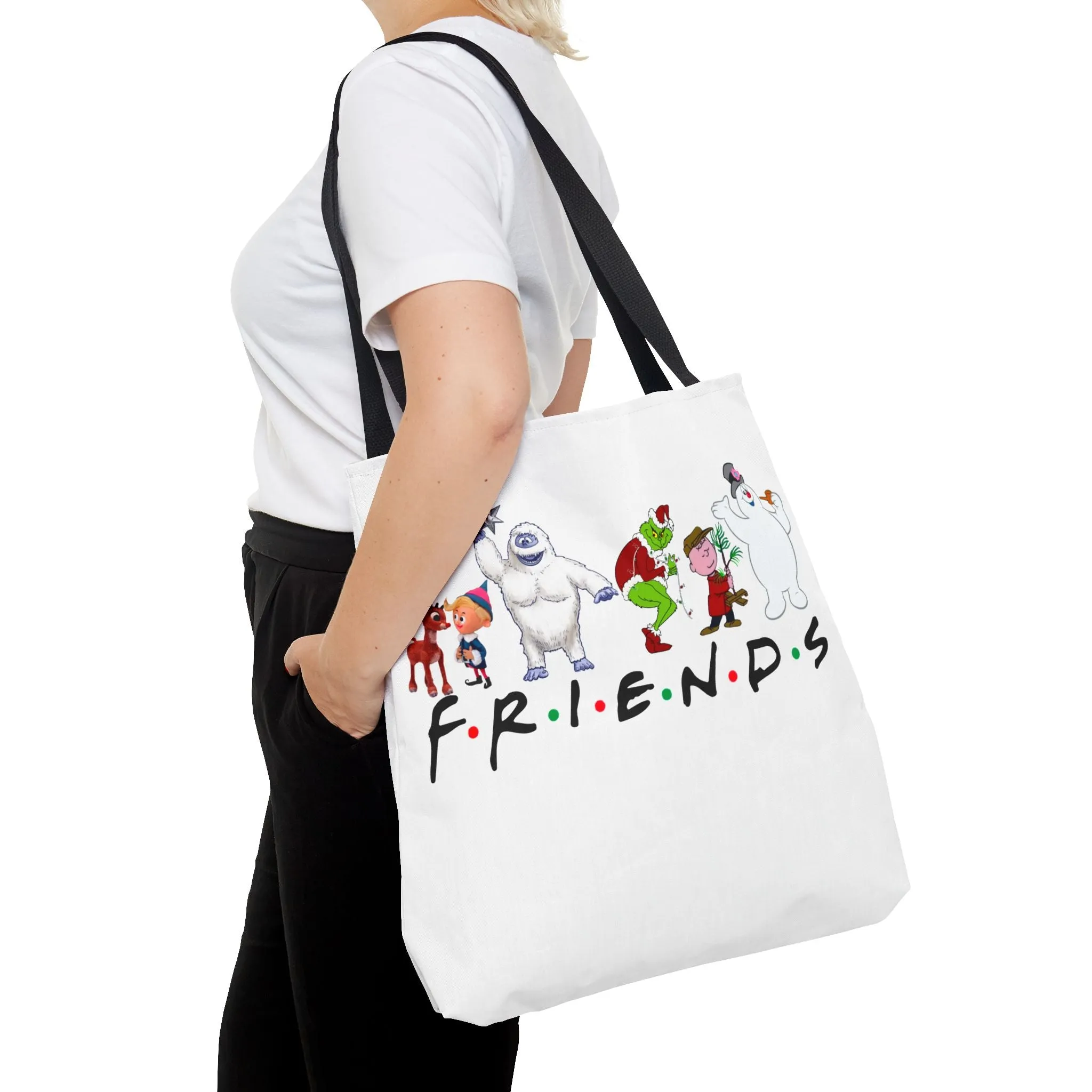 Friends-Themed Tote Bag | Fun & Festive Character Design