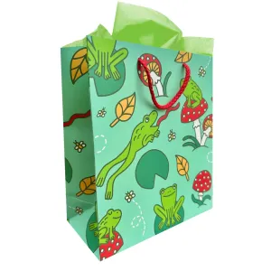 Gift Bag Medium - Frogs