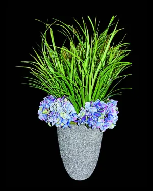 Green Flowers with Beautiful Planter