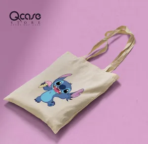 Happy Stitch Tote Bag