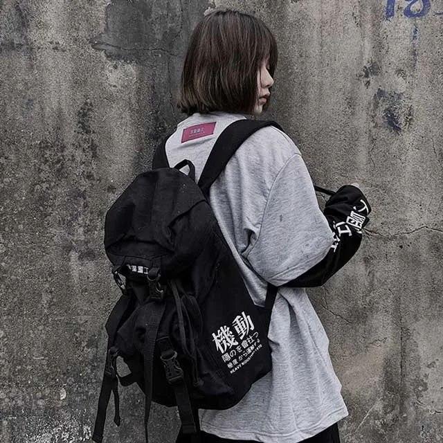 Harajuku Canvas Backpack