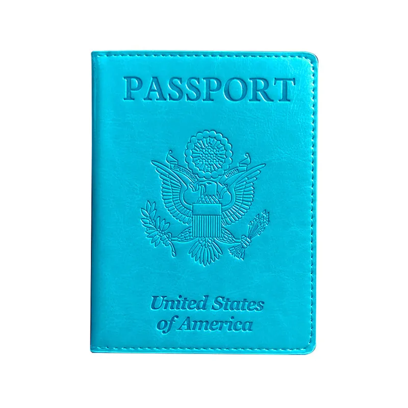 Haute Edition Unisex Bifold Passport Wallet with Vaccination Card Holder