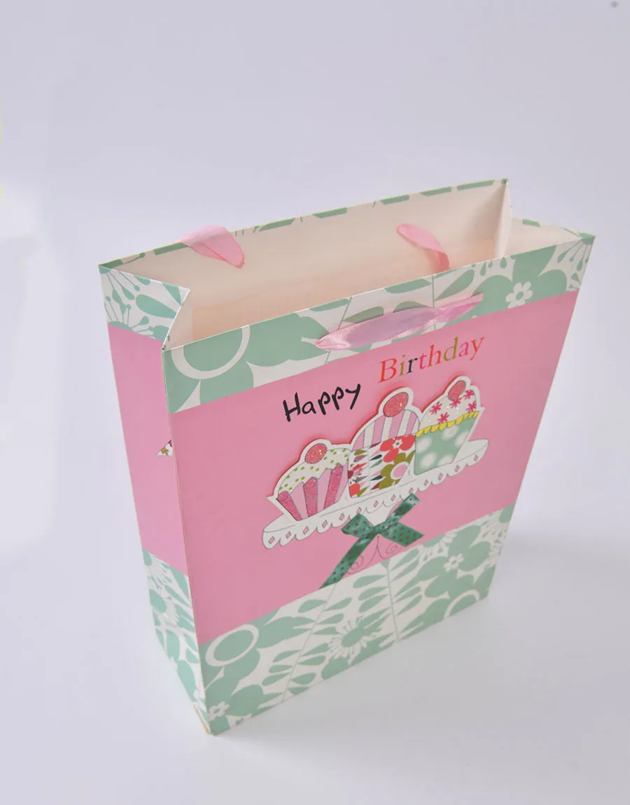 HDY Paper Kraft Tempo Birthday & Wedding Gift Bag D1