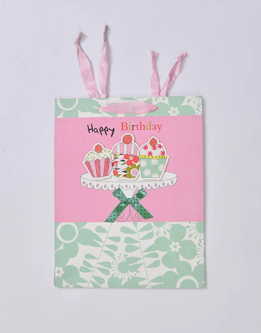 HDY Paper Kraft Tempo Birthday & Wedding Gift Bag D1