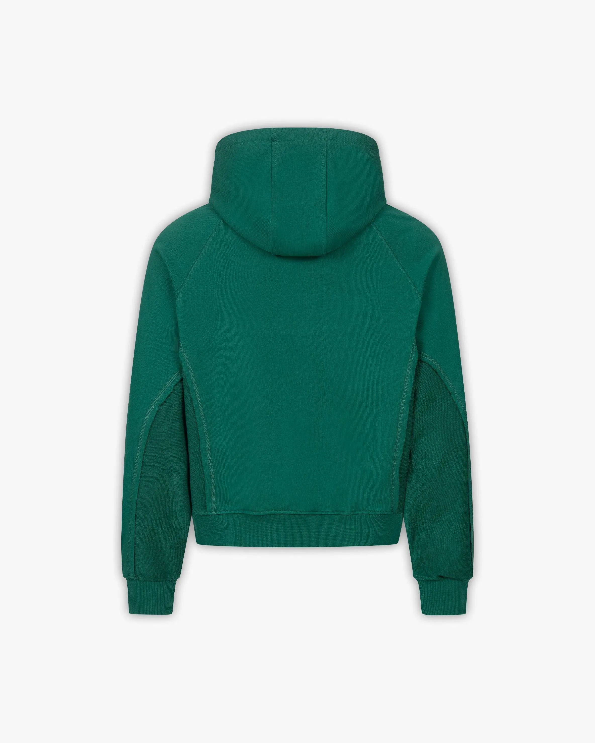 INSIDE OUT HOODIE FORREST GREEN