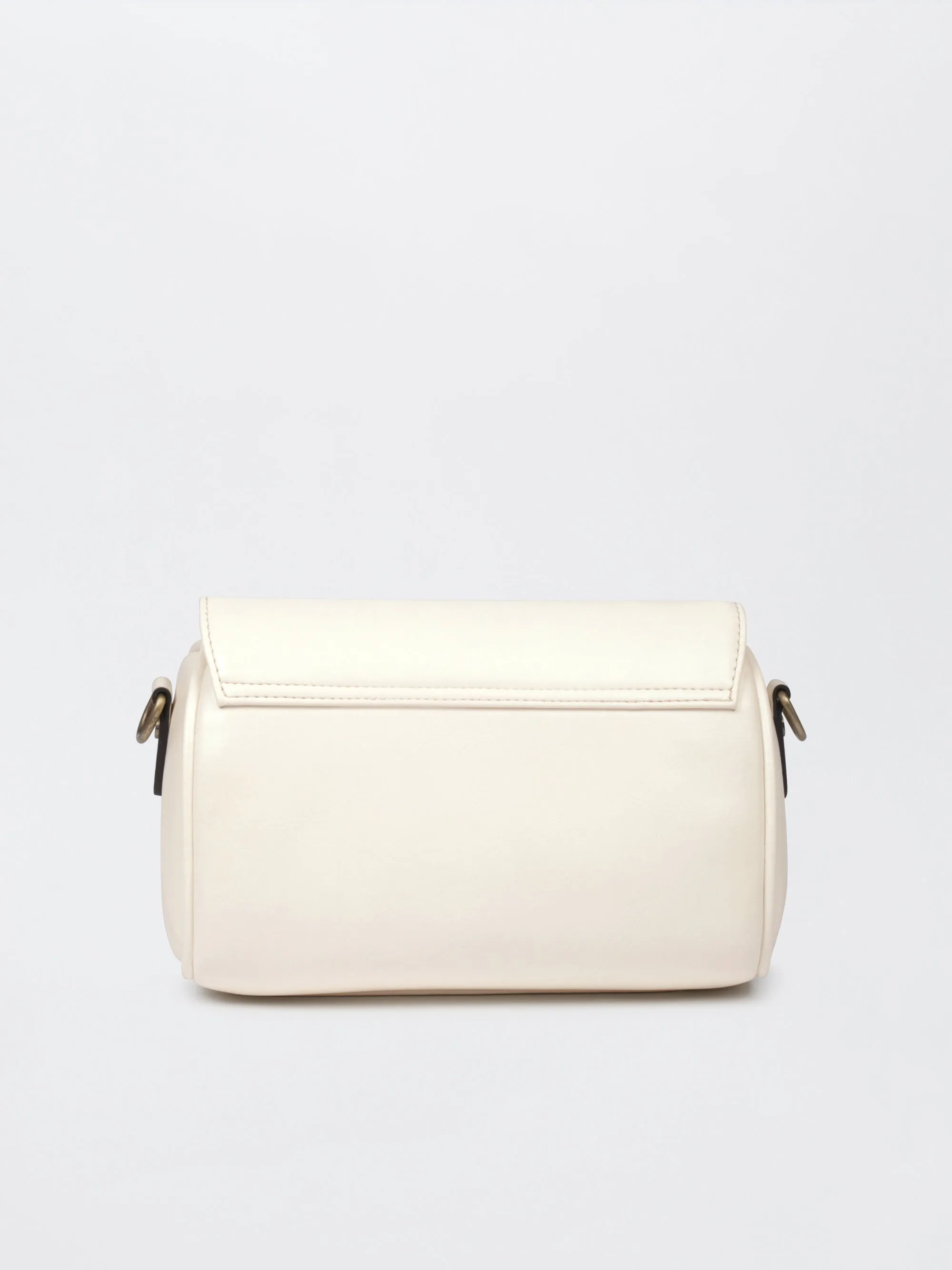 Ivory White Retro Style Flap Sling