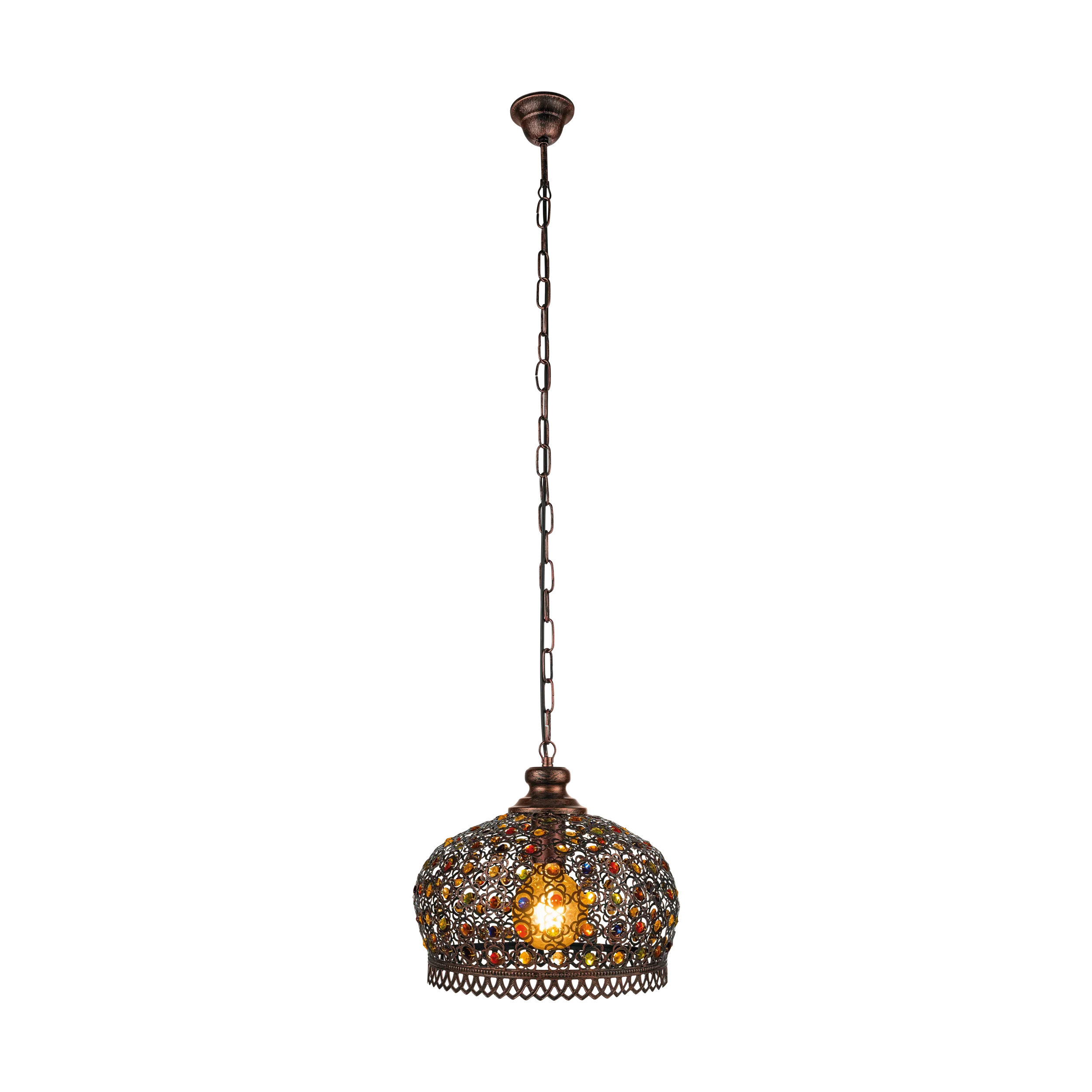 Jadida Large Colour Beaded Pendant