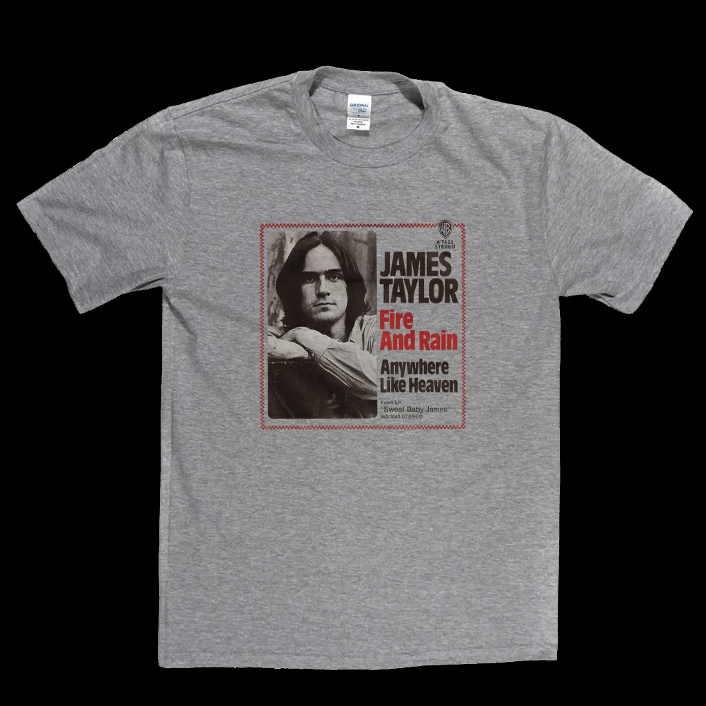 James Taylor Fire And Rain T-Shirt