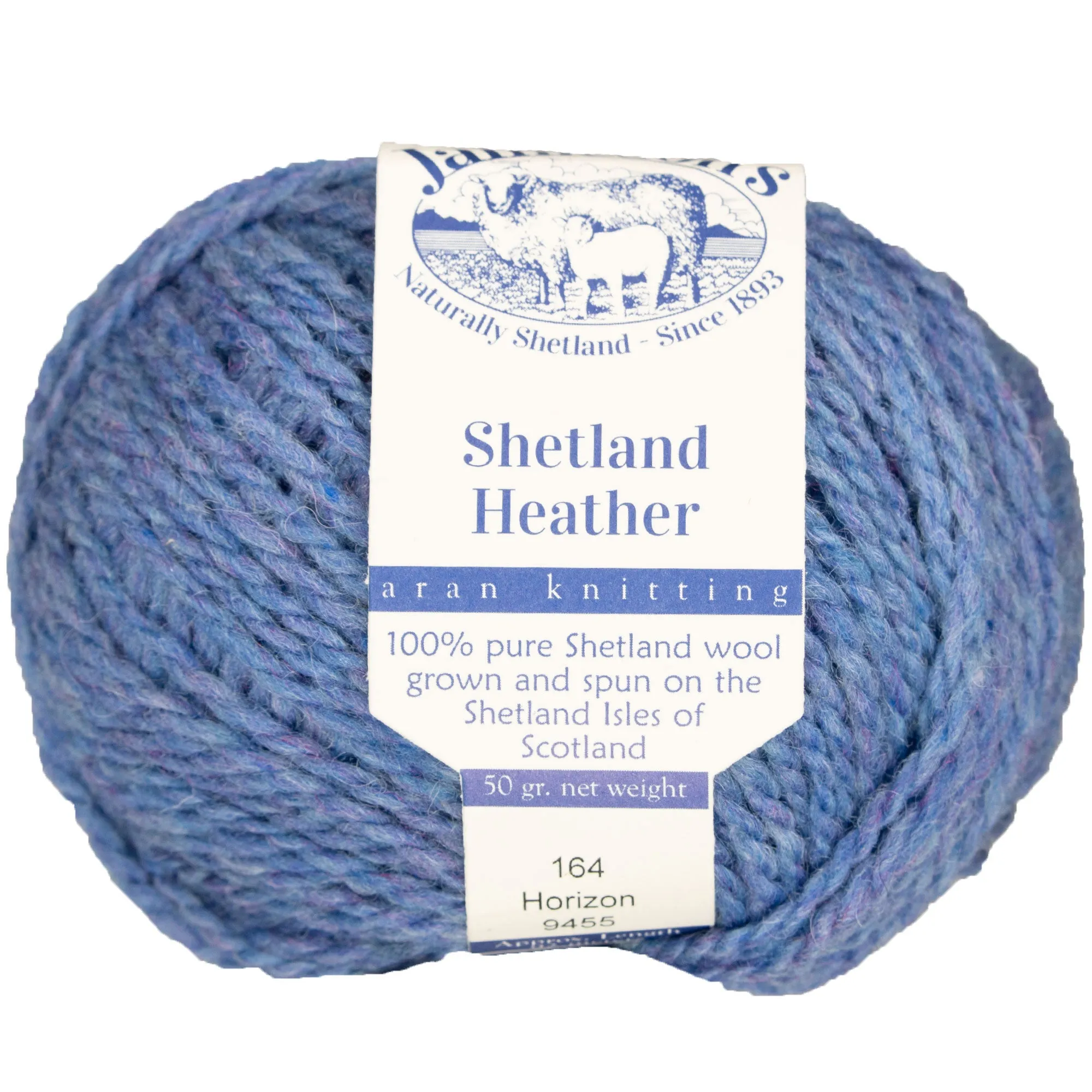 Jamieson's of Shetland Heather Aran Yarn - 164 Horizon