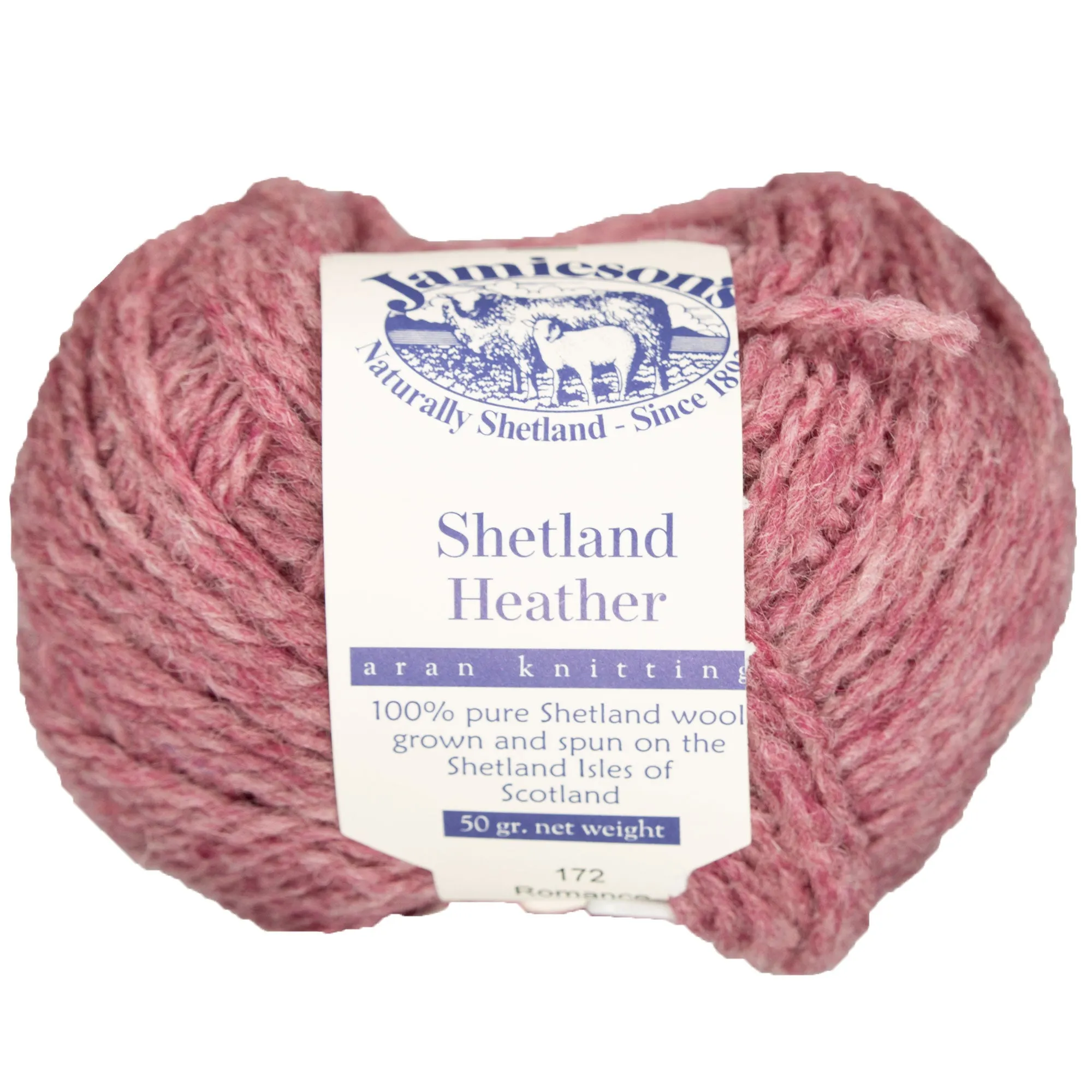 Jamieson's of Shetland Heather Aran Yarn - 172 Romance