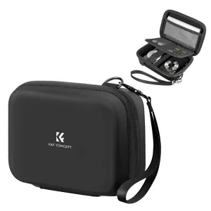 K&F Concept 1 Liter Protective Camera Case Waterproof Sling Storage Bag Shock Resistant for Camera and Other Photography Accessories | Black, Dark Grey