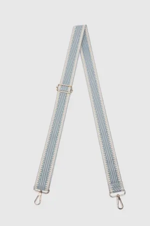 KIKI WEBBING GUITAR STRAP DUSTY BLUE