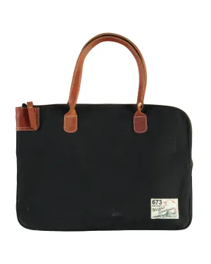 Laptop Bag Canvas Black