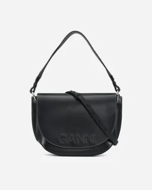 Large Saddle Bag - Black