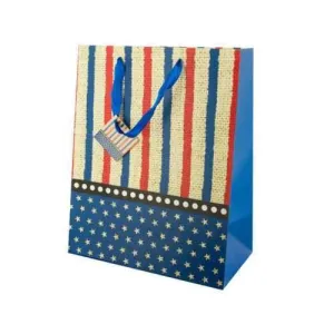 Large Stars & Stripes Gift Bag ( Case of 24 )