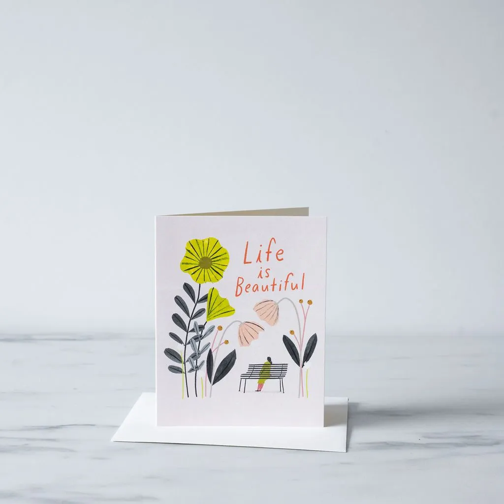 Life Is Beautiful Birthday Card