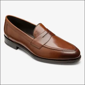 Loake Hornbeam Mahogany Loafer F Fit-