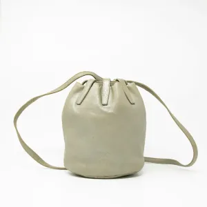 Loewe Vintage Green Mini Drawstring Backpack