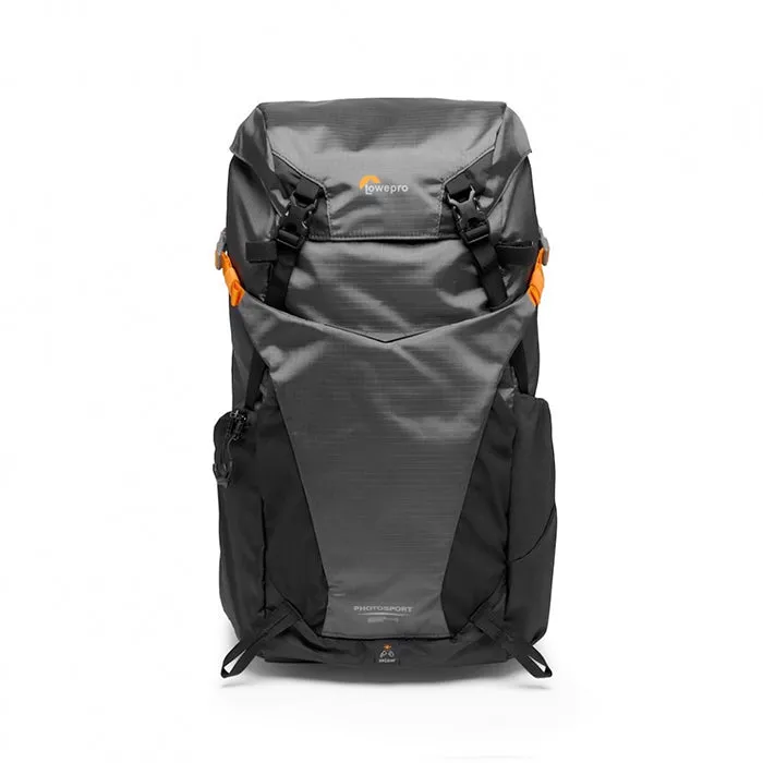 Lowepro PhotoSport BP 24L AW III Lightweight Weather-Resistant CSC Photo Backpack with Removable GearUp Camera Insert for Hiking and Travel (Gray/Blue)