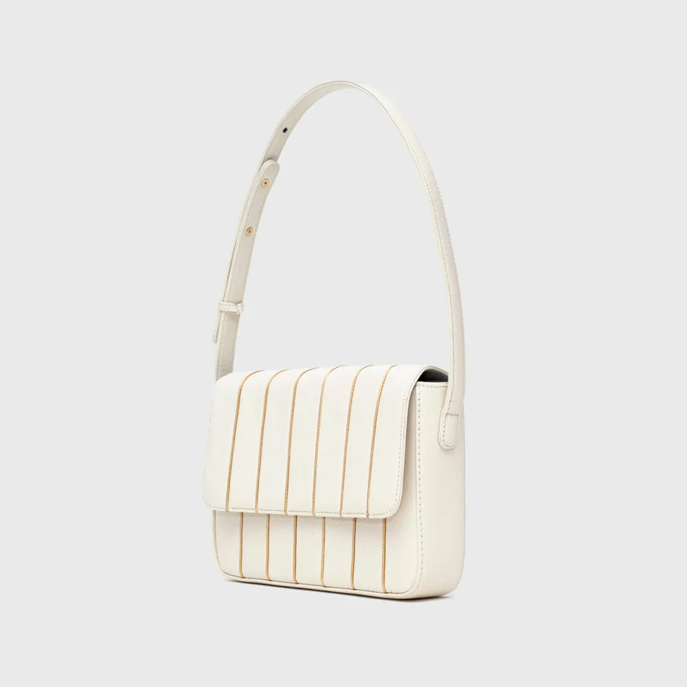 LUDOVICA FLAP BAG HUESO