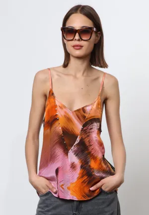 LUSTER CAMISOLE OBSCURE ORANGE