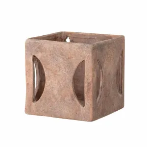 Mai Natural Wall Lantern - Terracotta