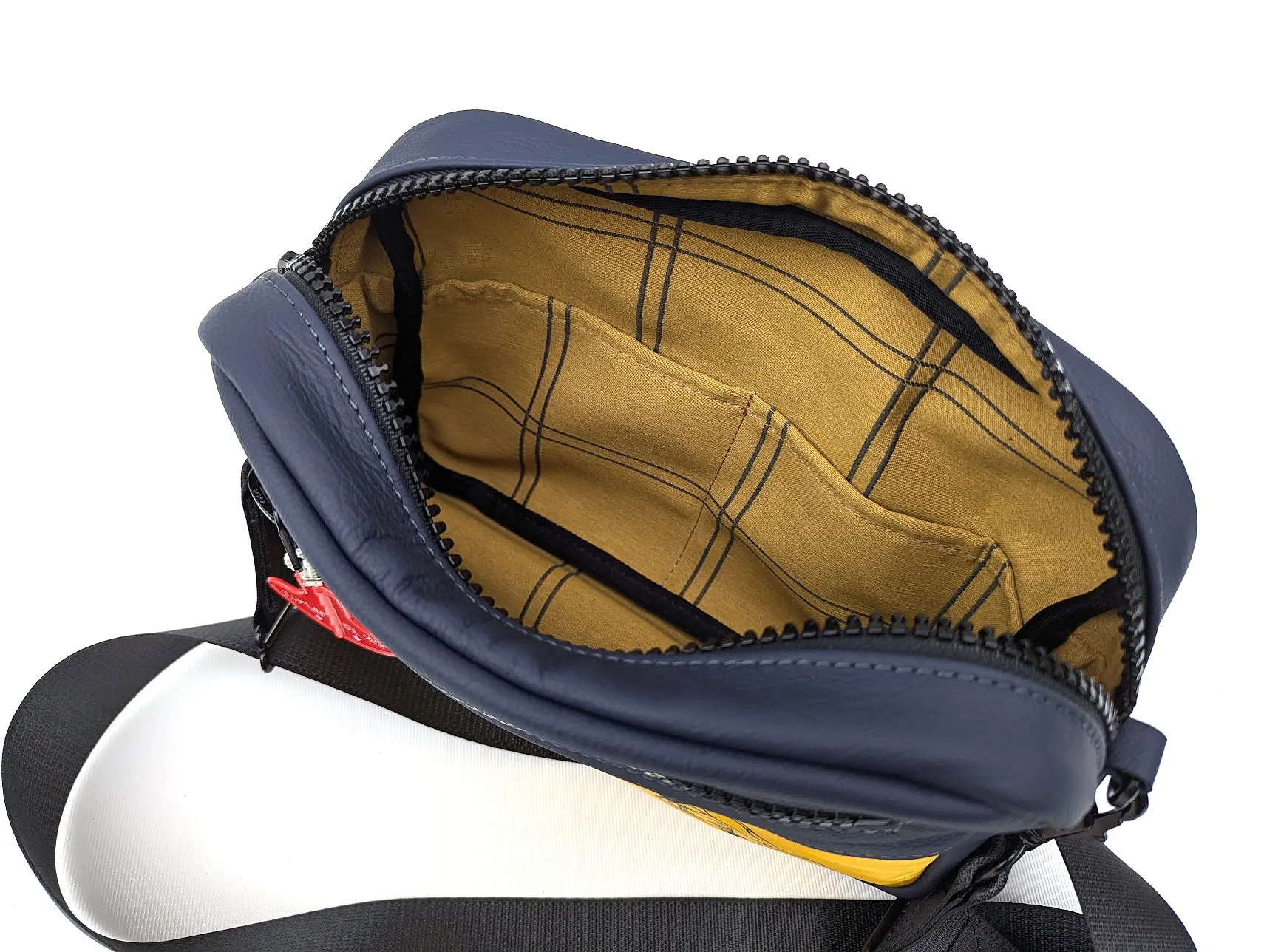 Mariclaro Paris - Mini Messenger Bag - Aircraft Life Jacket