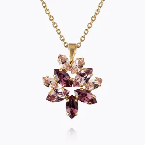 Melia Necklace / Violet Combo