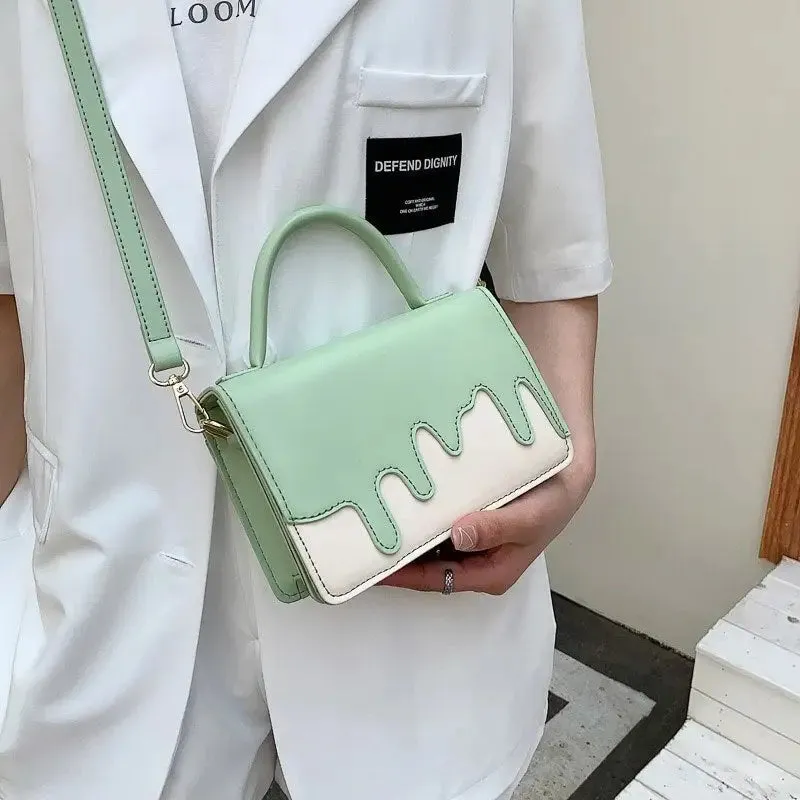 Melted Ice Cream Shoulder Bag