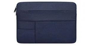 Men's Briefcase Designed Zipper Ultra Light Laptop Bag- NavyBlue