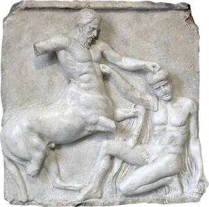 METOPE - CENTAUR& LAPITH IN MORTAL COMBAT, C/1