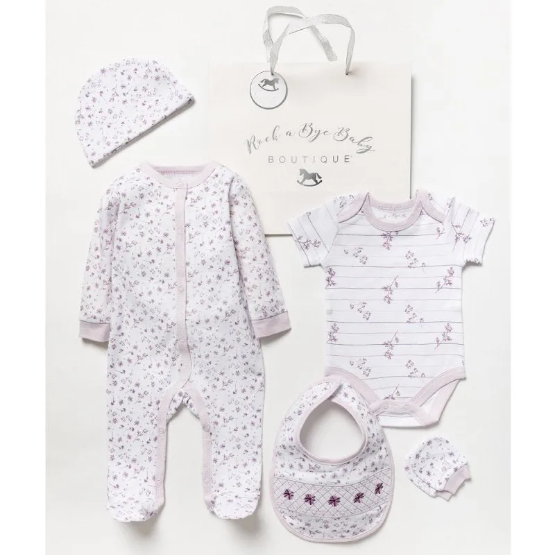 MIA BELLA Lilac Baby 6 Piece Gift Set C04965