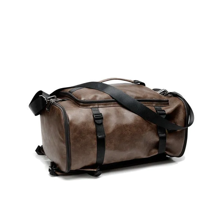 Milano-Calou Functional Leather Backpack