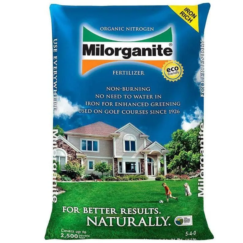 Milorganite - Slow Release Nitrogen Fertilizer - 32 lb. bag