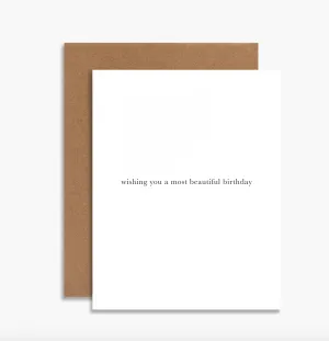 Most Beautiful Birthday Greeting Card