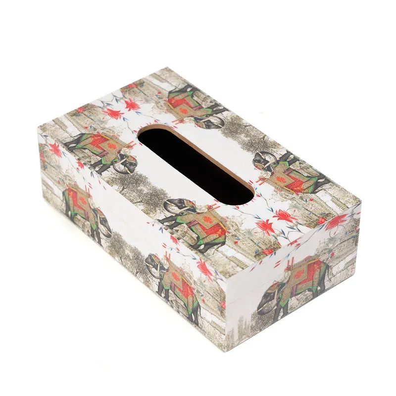 Mughal Serenade Handmade Tissue Box