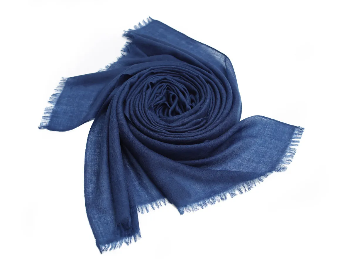 Natrual dyed cashmere shawl