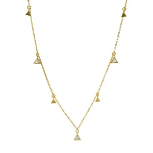 **NEW** Delta Pyramid Station Necklace