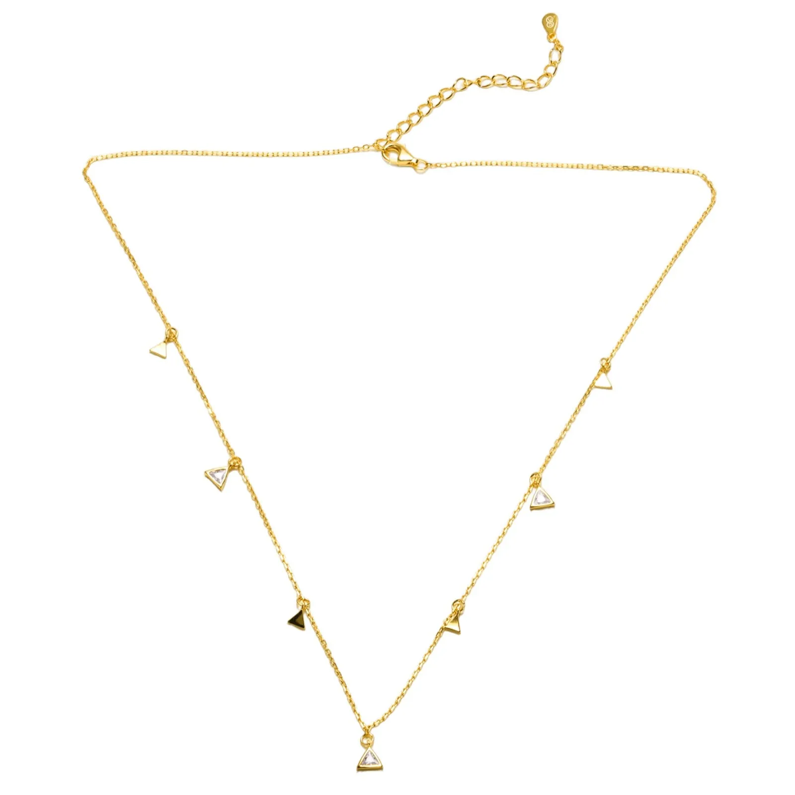 **NEW** Delta Pyramid Station Necklace