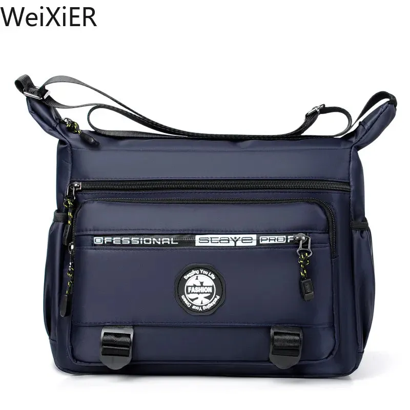 Oxford Cloth Spacious Crossbody Messenger Bag