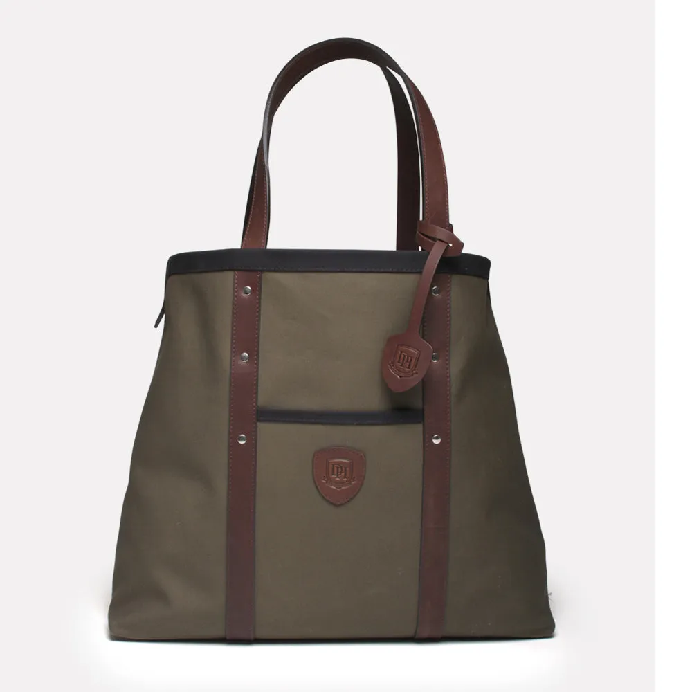 Oxford Tote (Olive/Black)