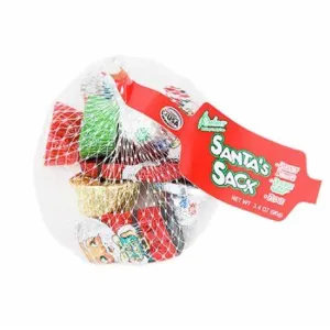 Palmer Mesh Santa's Sack Chocolate Bag 3.4oz