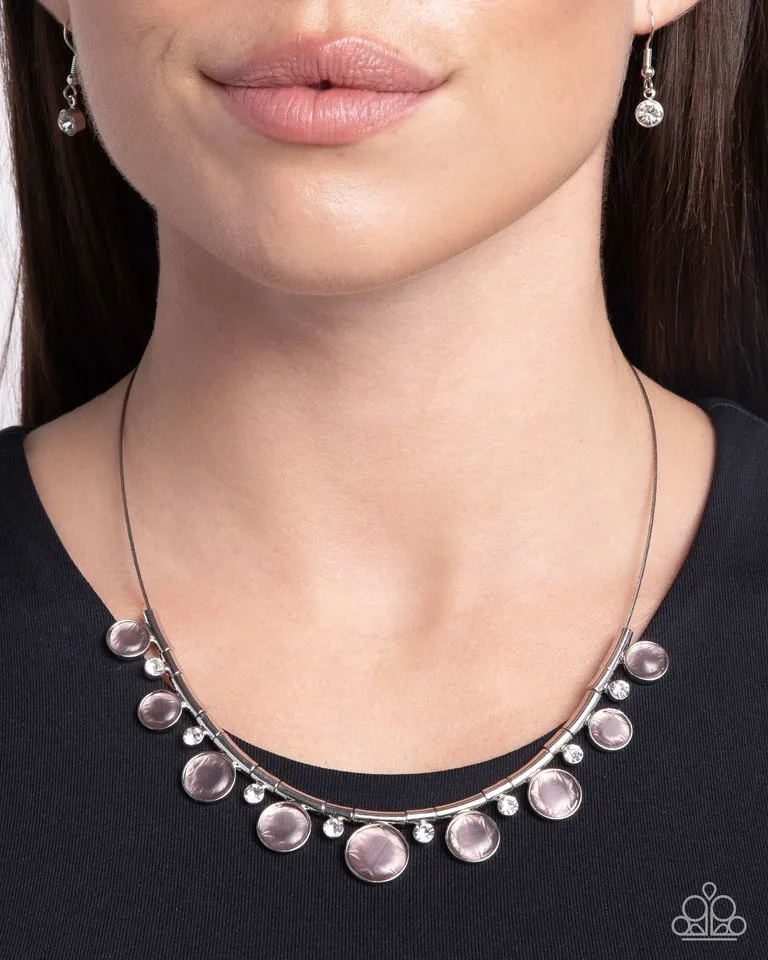 Paparazzi Necklace ~ Meticulous Majesty - Purple