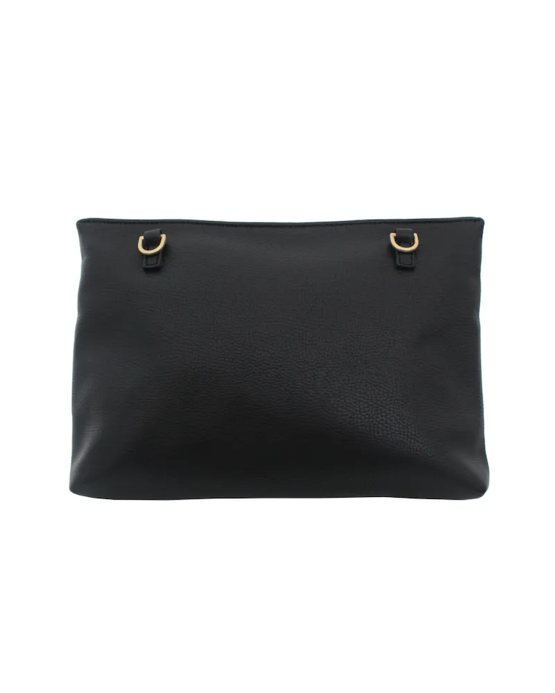 Pellie Clutch in Black