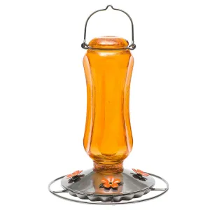 Perky-Pet® 8135-2 Carnival Glass Vintage Oriole Feeder, 16 Oz Capacity