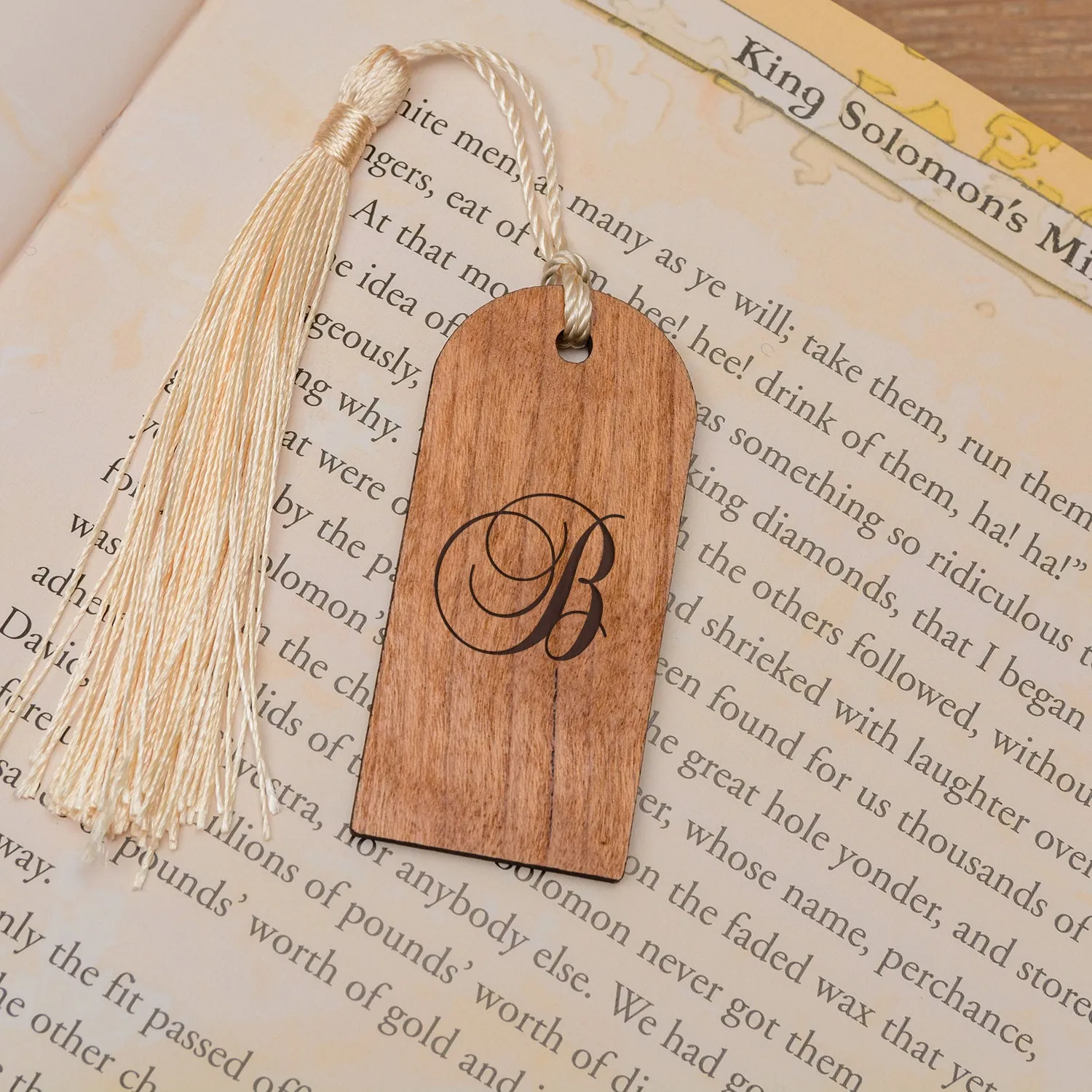 Personalised Script Initial Bookmark