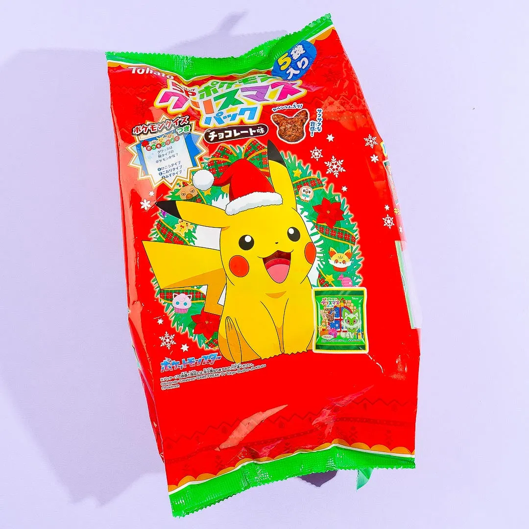 Pokémon Christmas Snack Pack - 5 pcs